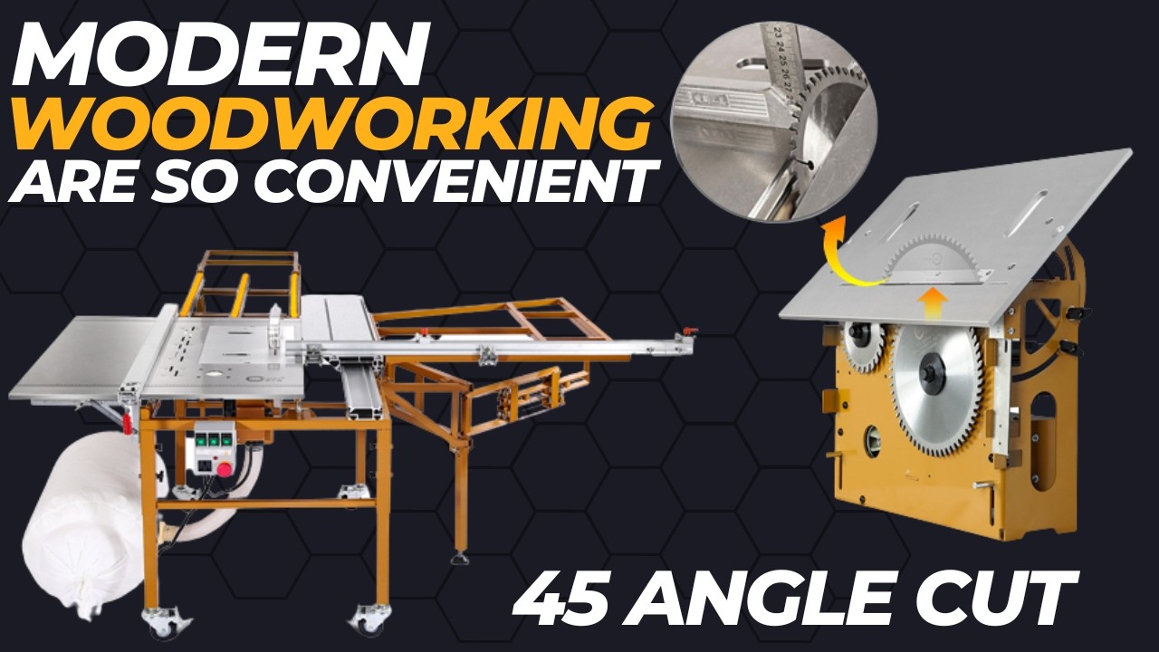 Woodworking Machine Review | Sliding Saw Table & Track Saw
