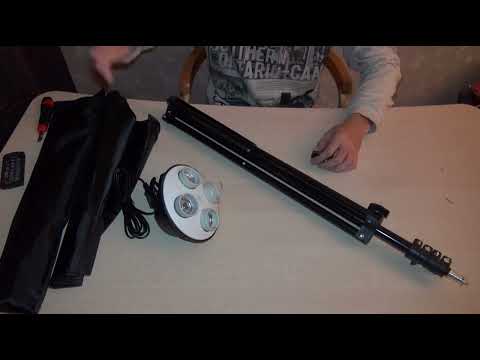 Наглядный процесс сборки софт бокса