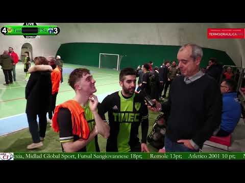 INTERVISTE POST GARA TIMEC VS FUTSAL SANGIOVANNESE ANDREA RICCIO, DIEGO ROCCHINI