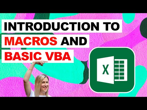 Introduction To Macros and Basic VBA (Excel Webinar Tutorial)