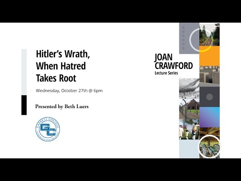 Hitler's Wrath presented by Beth Luers