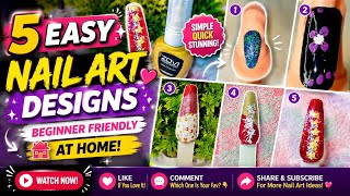Beginner Friendly Nail Art Ideas You’ll Love 😍@PG777-v1p 