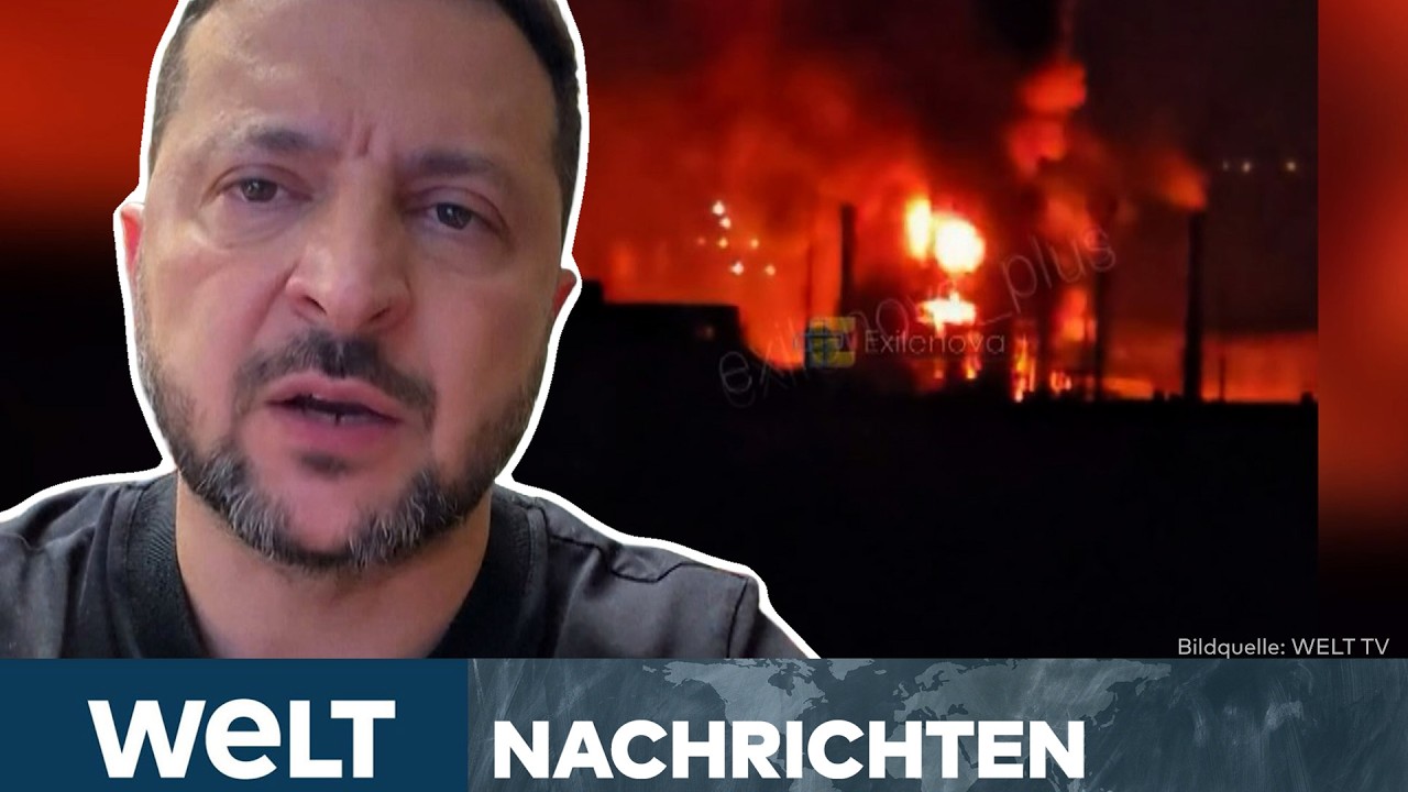 PUTINS KRIEG: Suche nach Vermissten nach Schlag auf Einkaufzentrum – Kiew schlägt zurück | STREAM