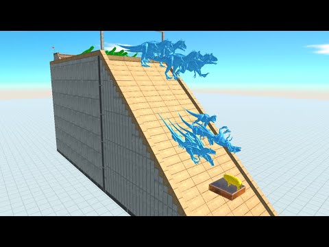 Colors Run To Get a Gold Pig #23 - Animal Revolt Battle Simulator