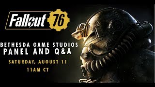 QuakeCon 2018 | Fallout 76 and Fan Q&A