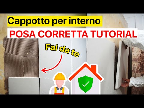 CAPPOTTO INTERNO con i pannelli Bioisolare C2 (TUTORIAL COMPLETO)