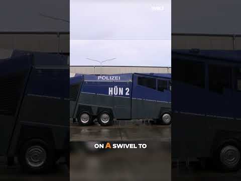 Video Thumbnail: RIOT CONTROL: German Police uses unstoppable firefighting technology for ultimate protection