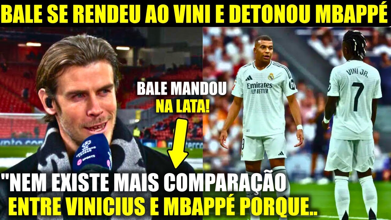 🚨 EITA! BALE RASGOU O VERBO sobre MBAPPE NO REAL MADRID!