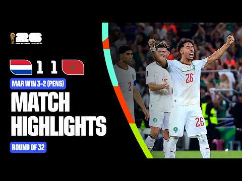 Netherlands 1-1 ( 2-3 g.p. ) Morocco 