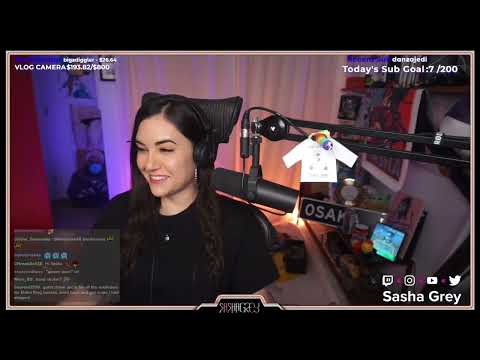 Sasha Grey VOD 11/April/2022 - Just Chatting