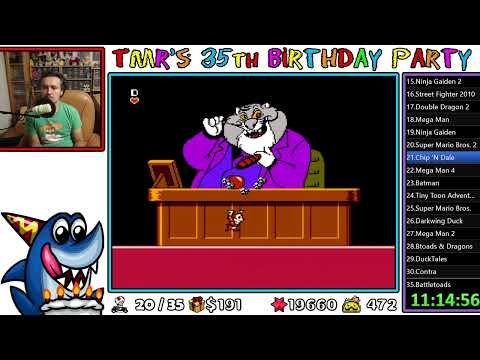 35 Birthday Stream Party - Chip 'N Dale (NES)
