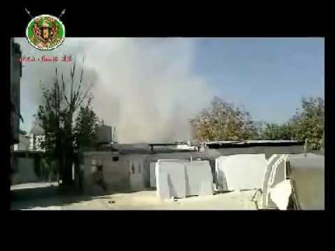 برومو يعرض لقطات للمعارك التي خاضها مقاتلوا لواء فرسان حوران في جبهات درعا