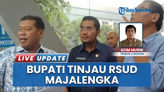 Bupati Eman Suherman Tinjau RSUD Majalengka, Golf Cart akan Disiapkan Untuk Pasien Antar Gedung