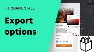 Export options - Penpot fundamentals