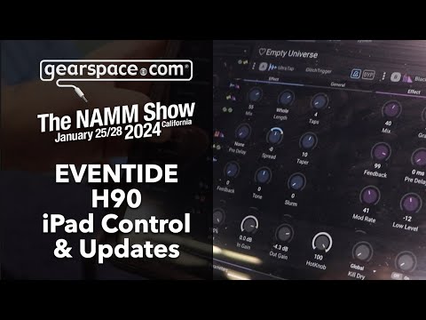 Eventide announces H90 Control Bluetooth app for iPad - Gearspace