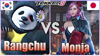 Tekken 8  ▰  Rangchu (#1 Kuma) Vs Monja (Alisa) ▰ Ranked Matches!