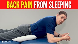 How to Fix Lower Back Pain from Sleeping Wrong