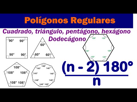 Polígonos Regulares/Caracteristicas/Descubre como aplicar la formula para hallar ángulos interiores