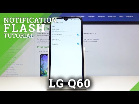 How to Activate LED Notifications in LG Q60 – Enable Flash Reminders