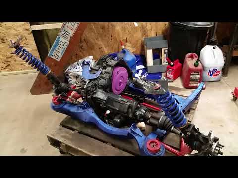 Turbo 3800 Fiero in progress.