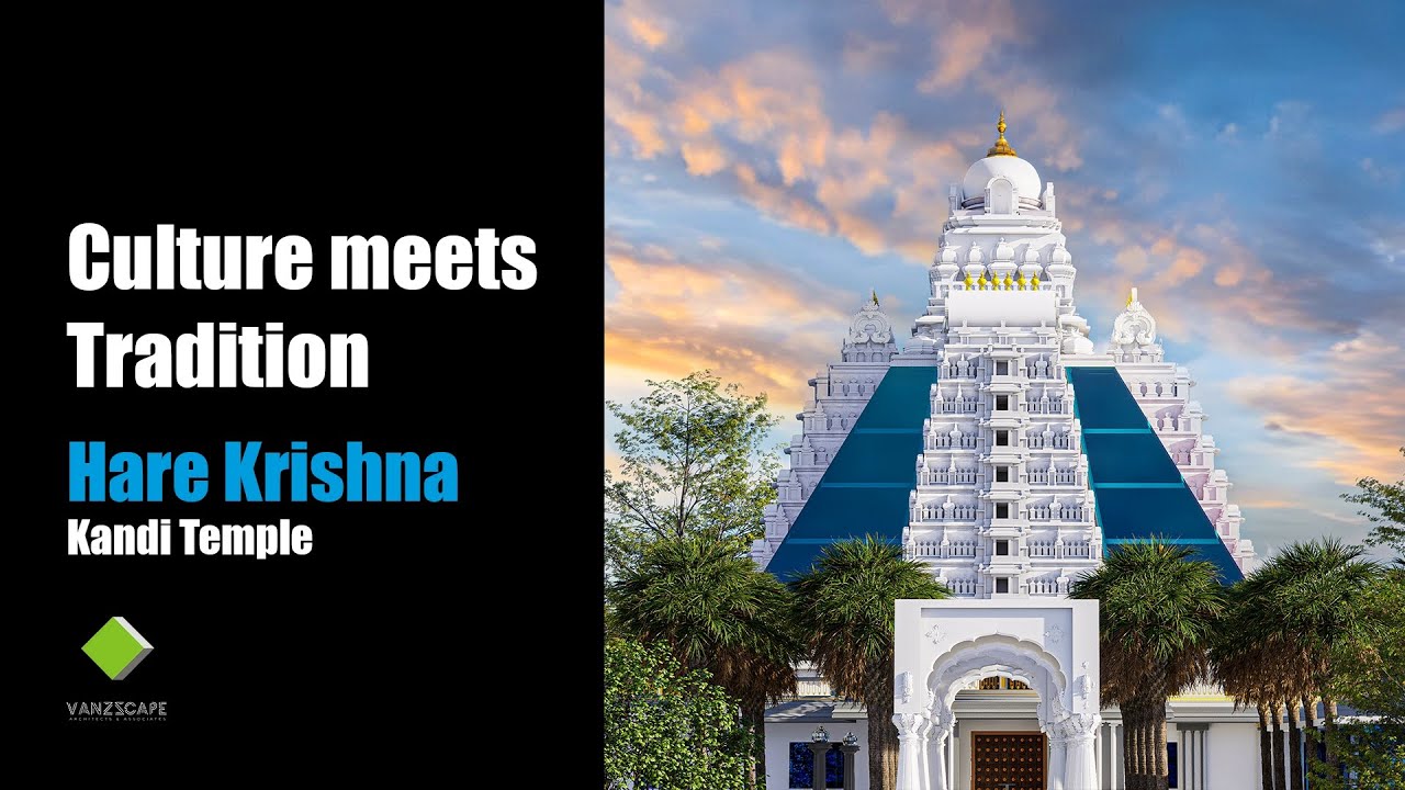 Hare Krishna Kandi Temple | Vanzscape | Temple Architecture