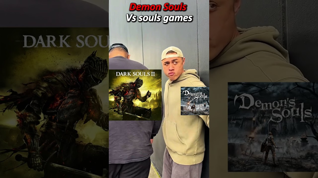 Demon Souls Compared with other souls games #demonsouls #darksouls #gaming #eldenring #shorts