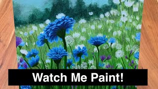Acrylic Painting Time-lapse - "Looks Like Rain"