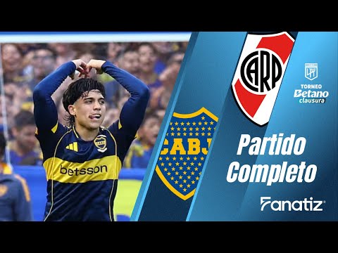 Boca Juniors 2 vs. River Plate 0 - PARTIDO COMPLETO