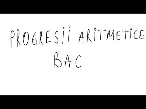 Rezolvarea Ușoară a Problemei de Bac cu Progresii Aritmetice!