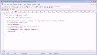jQuery Tutorial - 100 - Other callback functions