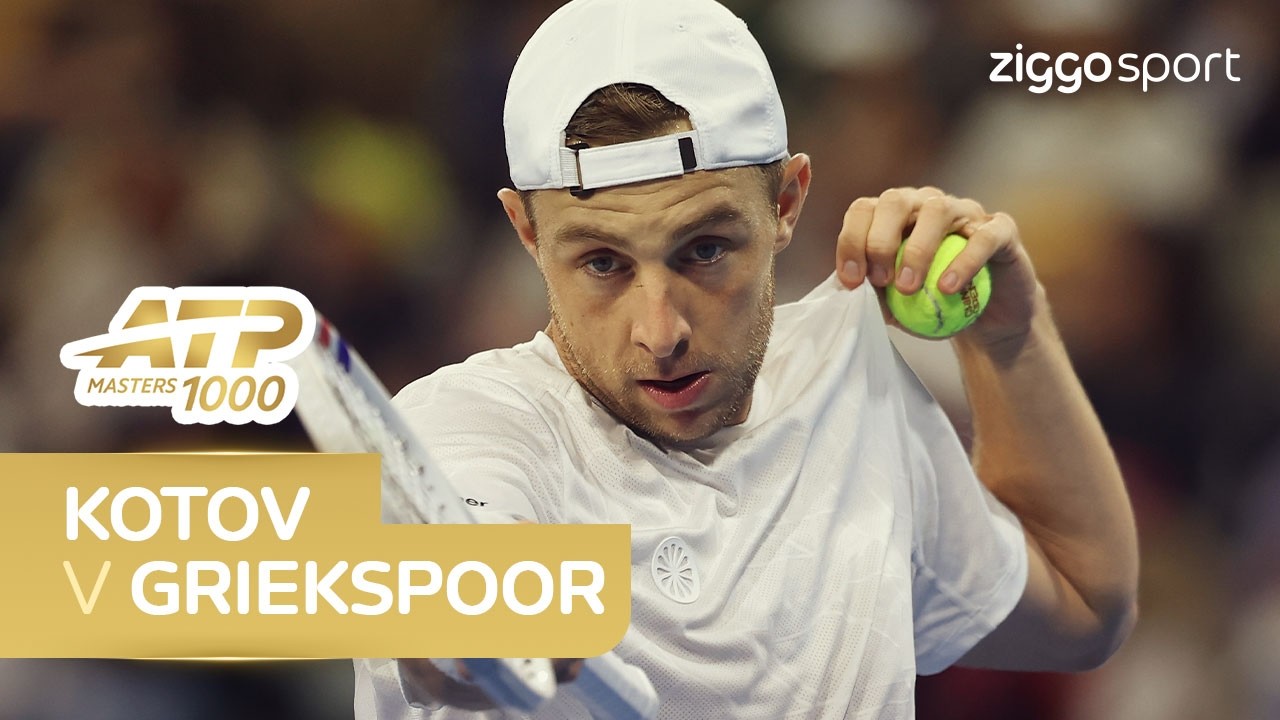 GRIEKSPOOR HEEFT HET MOEILIJK TEGEN QUALIFIER KOTOV! 🥶 | Kotov vs Griekspoor | ATP 1000