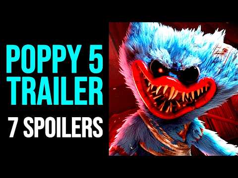 POPPY PLAYTIME CHAPTER 5: 7 SPOILERS del TRAILER FINAL