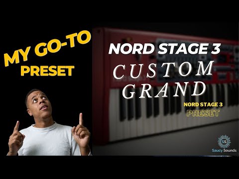 Amazing Nord Stage 3 sounds, my go to custom preset