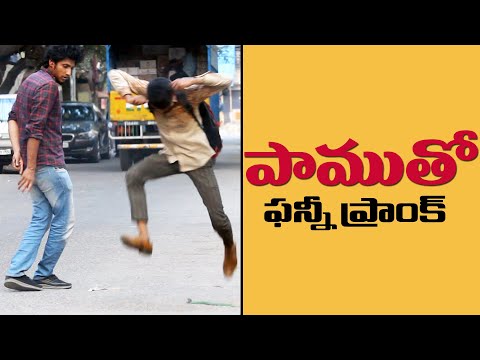 Epic Snake Prank | Pranks in Telugu | Pranks in Hyderabad 2021 | FunPataka Video