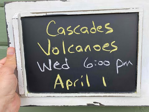 ‘Nick From Home’ Livestream #12 - Cascades Volcanoes