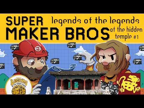 Super Mario Maker | Legends of the Legends of the Hidden Temple Ep. 1 | Super Beard Bros.