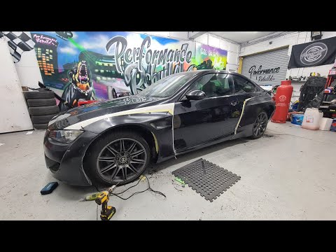 INSTALLING A WIDEBODY KIT ON MY BMW 335I (PANDEM E92)
