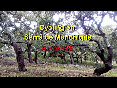 Best trails in the Algarve / Portugal. Cycling on Serra de Monchique.