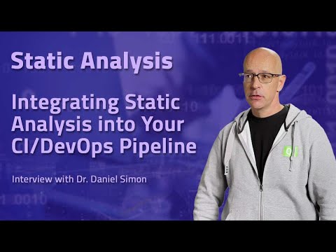Integrating Static Analysis into your CI/DevOps pipeline