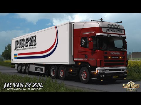 ETS2 [1.39] Scania 164L - JP Vis & ZN - Heavy Sound !!