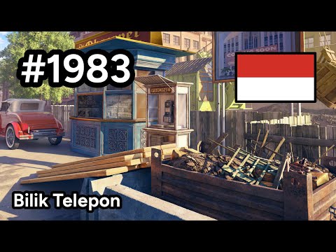 #1983 🇮🇩 (📕9-📄2-3) - Bilik Telepon - June's Journey