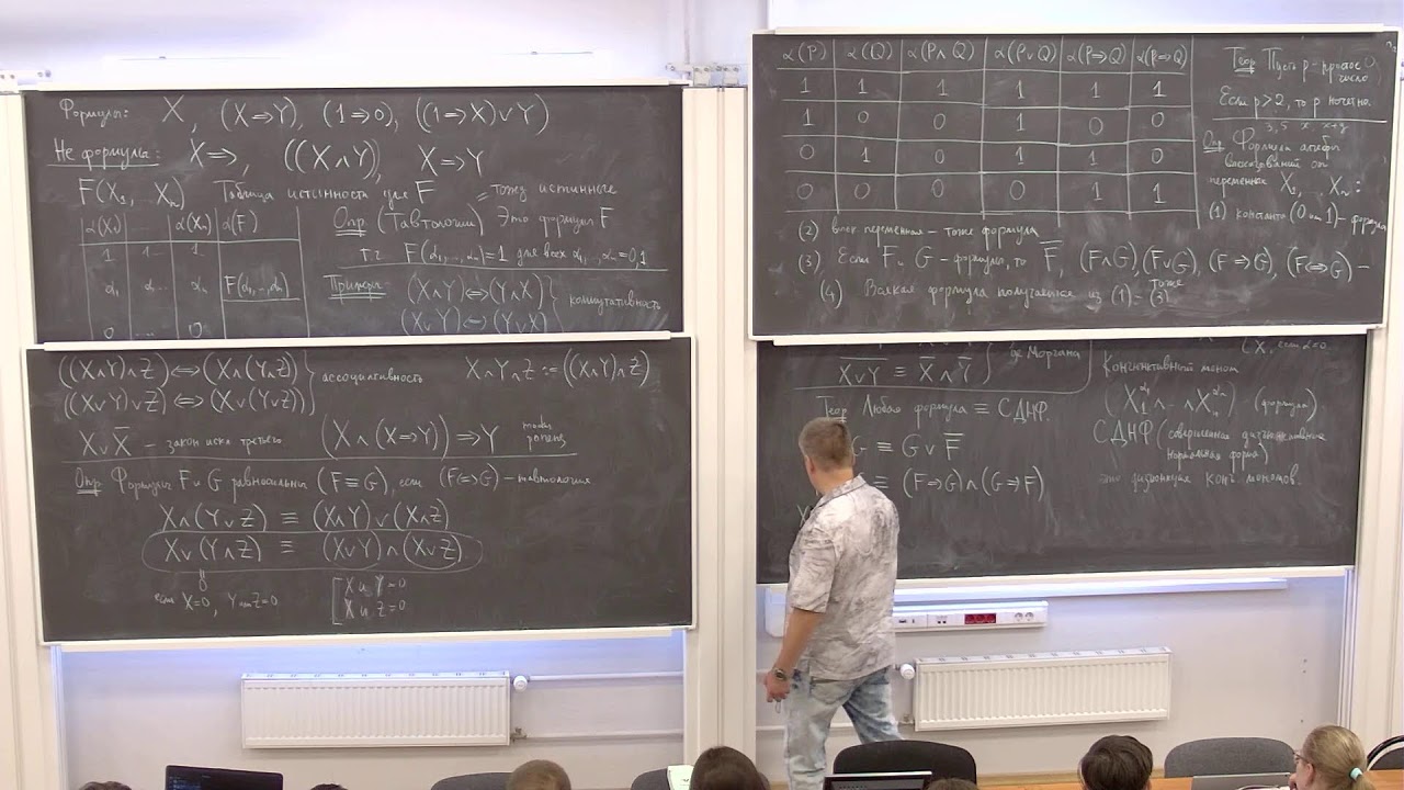 Дискретная математика. Лекция 1. Тиморин В. А.