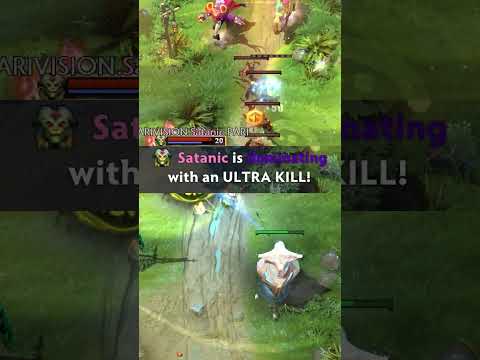 Satanic trying to convince ATF to give him a rampage - ESL Dota 2