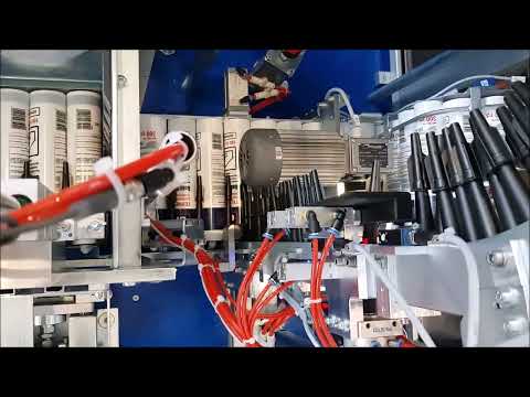 automatic nozzles clipping and boxing machine