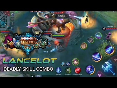 Lancelot Fast Hand, Deadly Skill Combo | Solo Rank | Mobile Legends