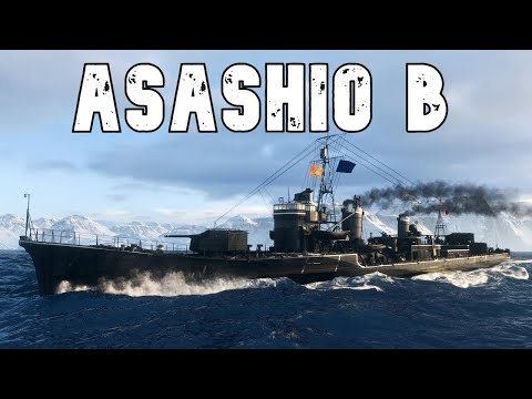 World of WarShips Asashio B - 2 Kills 191K Damage