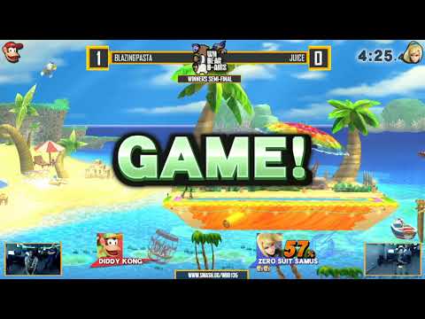 Ultra WBB #135 - BlazingPasta vs Juice Winners Semi-Final - Super Smash Bros. for Wii U