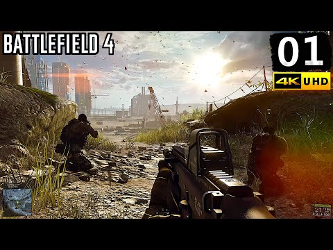 Battlefield 4 Campaign Gameplay Walkthrough Part 1 - PC 4K 60FPS No Commentary