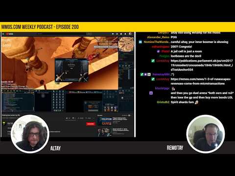MMOs.com Podcast - Episode 200: MMOs, Loot Boxes, RuneScape, & More