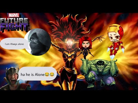 [WORLD BOSS LEGEND]  Jean gray 5 teams to clear stage ONE (1) - MARVEL future Fight
